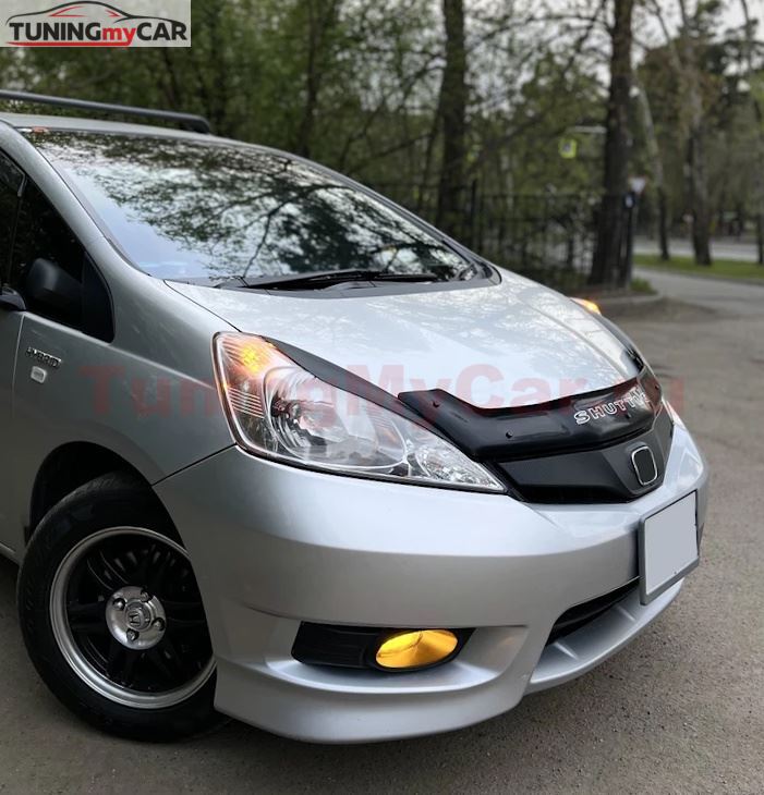 Реснички на фары для Honda Fit GE 2007-2013